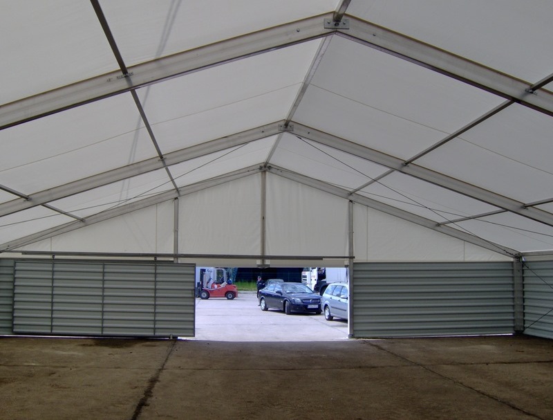 Пракат вытворчасць каркасна-тэнтавых павільёнаў складскіх аб'ектаў Польшча