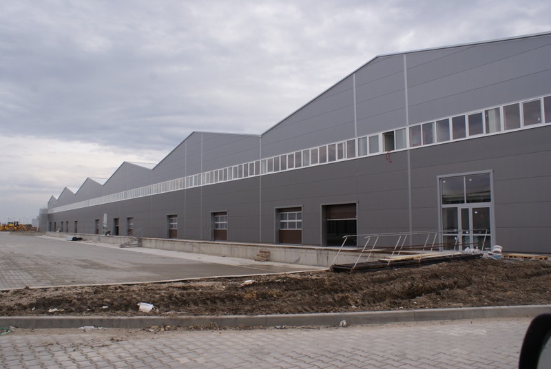 Пракат вытворчасць каркасна-тэнтавых павільёнаў складскіх аб'ектаў Польшча