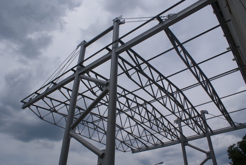 Пракат вытворчасць каркасна-тэнтавых павільёнаў складскіх аб'ектаў Польшча